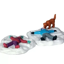 Angeli Della Neve - Snow Angels, Set Of 2