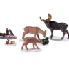 Animali Del Parco Curiosi - Wild Animals, Set Of 5