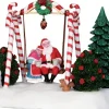 Babbo E Mamma Natale Su Dondolo - Santa Swing