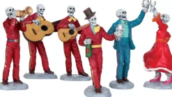 Banda Musicale Degli Scheletri - Fiesta De Los Muertos, Set Of 6