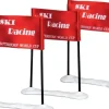 Bandiere Pista Da Sci - Ski Racing Flag Set Of 3