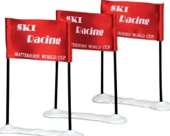 Bandiere Pista Da Sci - Ski Racing Flag Set Of 3