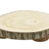Base In Legno Rotonda Dia.35Cm Con Piede