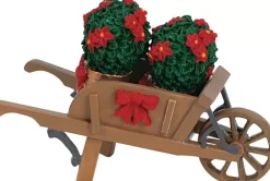 Carriola - Wheelbarrow With Poinsettias