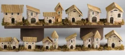 Casetta Per Presepe 7,5X5,5X4,5/7Cm
