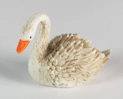 Cigno In Resina 6,5X3X5Cm