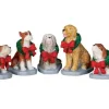 Compagnia Di Cani - Christmas Pooch, Set Of 5