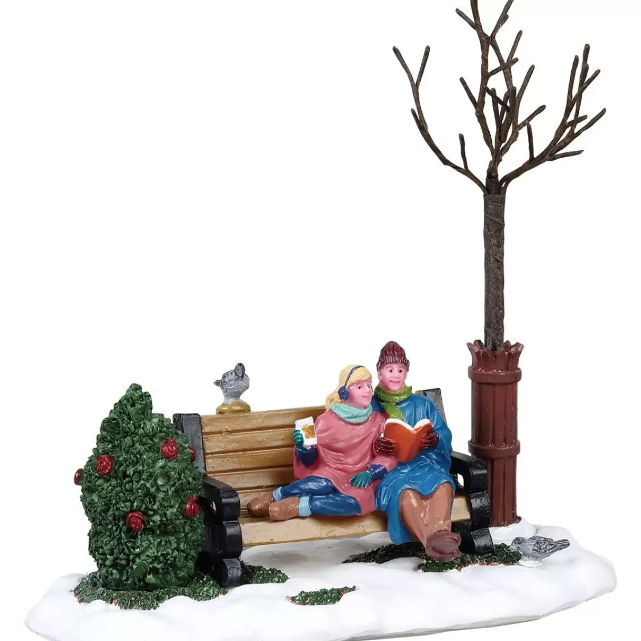 Coppia Su Panchina - Cozy Christmas