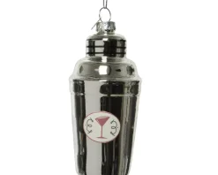 Decorazione Natalizia Shaker H10,5Cm Argento Da Appendere