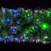 Festone Luminoso 2 Metri 112 Led Multicolor Con 8 Giochi Di Luce