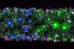 Festone Luminoso 2 Metri 112 Led Multicolor Con 8 Giochi Di Luce