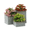 Fioriere Per Presepe - Flower Bed Boxes Set Da 3