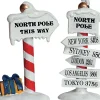 Indicazioni Per Il Polo Nord - North Pole Signs, Set Da 2