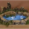 Lago Con Anatre 15X10Cm
