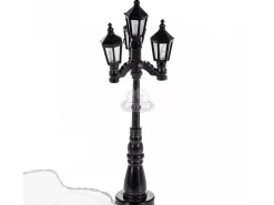 Lampione Con 4 Luci A Batteria H 11 Cm Per Presepe