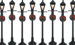 Lampioni A Gas Lantern Street Lamp, Set Of 8