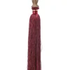 1 Nappa Decoro Pendente Bordeaux 9X9X50Cm