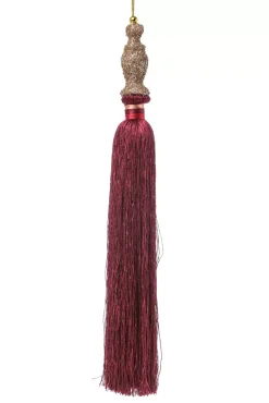 1 Nappa Decoro Pendente Bordeaux 9X9X50Cm