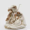 Nativita King In Resina Con Base H36Cm Bianco Avorio