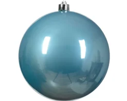 Pallina Di Natale D.20 Cm Colore Azzurro