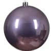 Pallina Di Natale D.14 Cm Colore Lilla