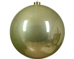 Pallina Di Natale D.20 Cm Colore Pistacchio