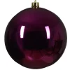 Pallina Di Natale D.20 Cm Colore Viola