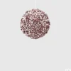 Pallina Rosa Con Glitter 10Cm