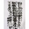 Paralume 30X180Cm Argento Pendente