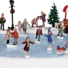 Pattinaggio Sul Ghiaccio - Village Skating Pond With Sound