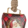 Pendaglio Wendi Campana Babbo Natale Vintage 8,5X5Xh11,5Cm