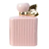 Portacandela Bottiglia Di Profumo 10,5X12Cm Rosa