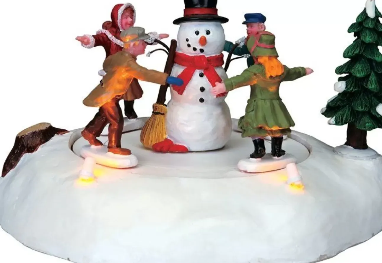 Pupazzo Di Neve Con Bambini - The Merry Snowman