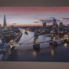 Quadro Scena A Led Tower Bridge Londra H38Cm