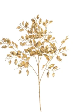 Ramo Agrifoglio Oro 86Cm