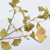 Ramo Di Ginkgo Decorativo 84Cm Verde