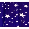 Rotolo Carta Cielo Metallizzata Stelle Argento 70X100Cm