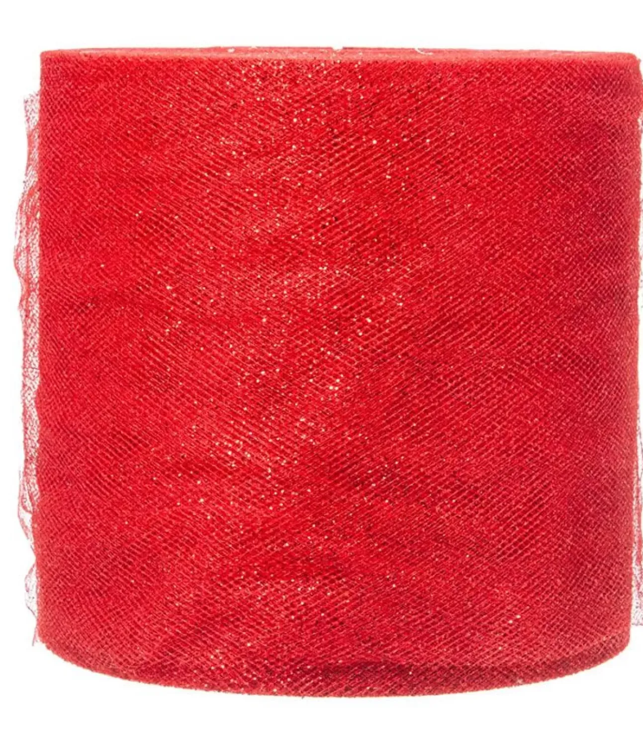Rotolo Tulle Sparkling Rosso 12,5Xmt.100