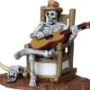Scheletro Che Suona La Chitarra - Rocking Chair Skeleton