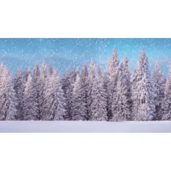 Sfondo Poster Xl Foresta Innevata 300X150Cm