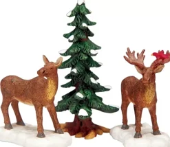 Signor E Signora Moose- Mr. And Mrs. Moose Set Of 3