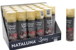 Spray Natalizio Glitter Oro 100Ml
