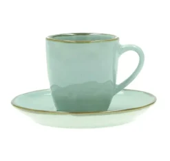 Tazza Da Caffe' Con Piattino Concerto Te'Verde