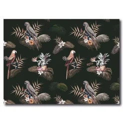 Tovaglietta Americana Pappagalli Rosa 45X30Cm
