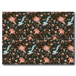 Tovaglietta Americana Uccelli Azzurri 45X30Cm