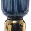 Vaso Ceramica 16X16X20Cm Blu