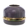 Vaso Ceramica 16,5X16,5X12,5Cm Porpora