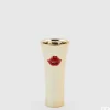 Vaso Kiss Concavo Oro 9Xh21Cm